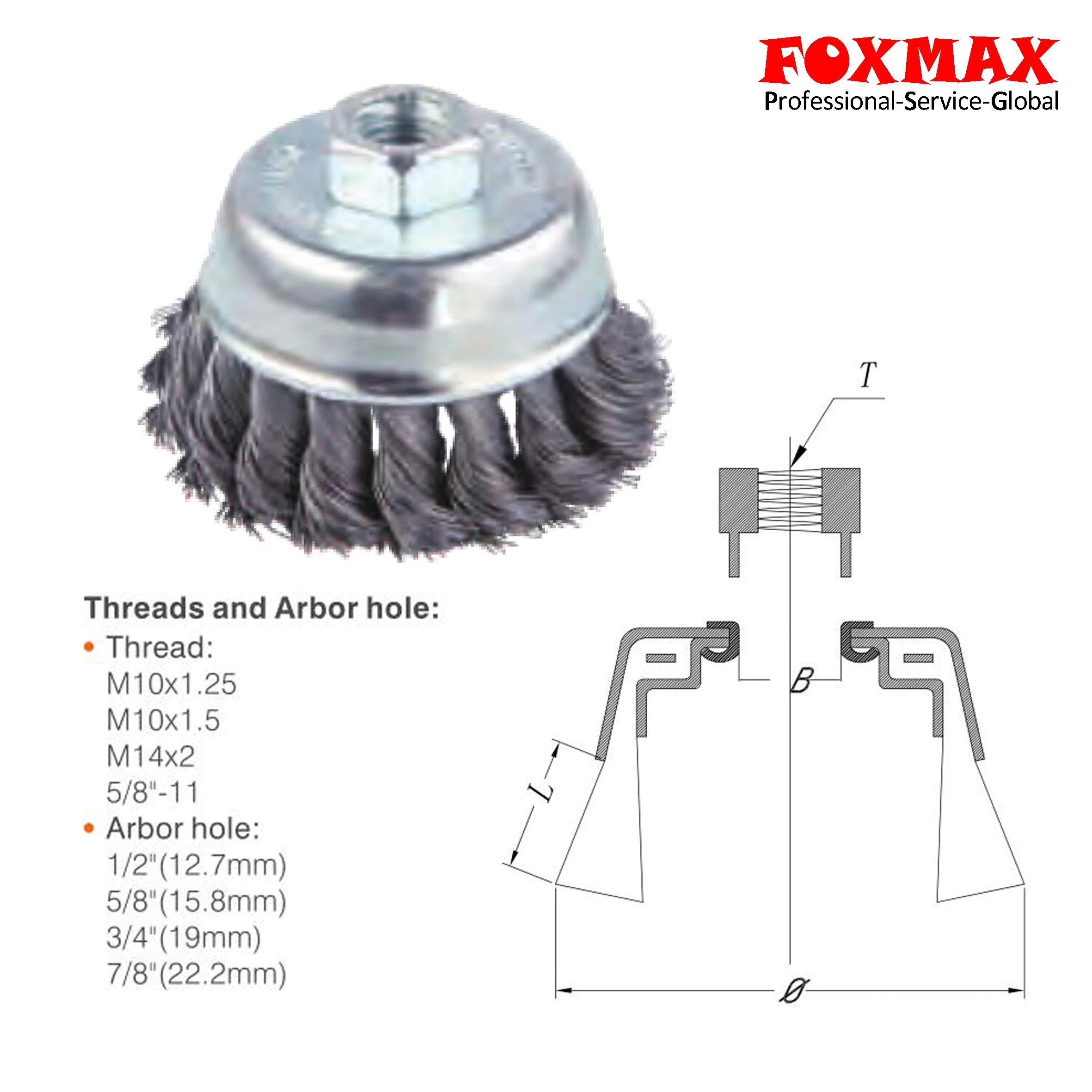 Cup Brushes, Wire Brush, Hand Tools (FM-WB004)