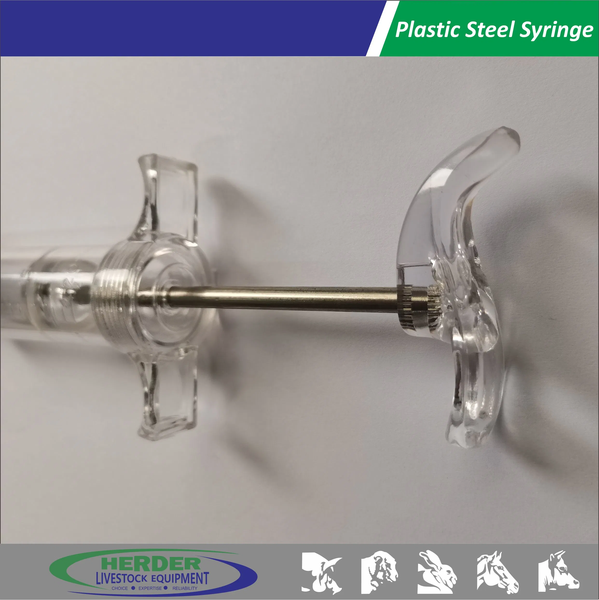 Veterinary Sterile Continuous Automatic Syringe Injector/Injection Syringe for Animals/Cattle/Sheep/Chicken/Pig