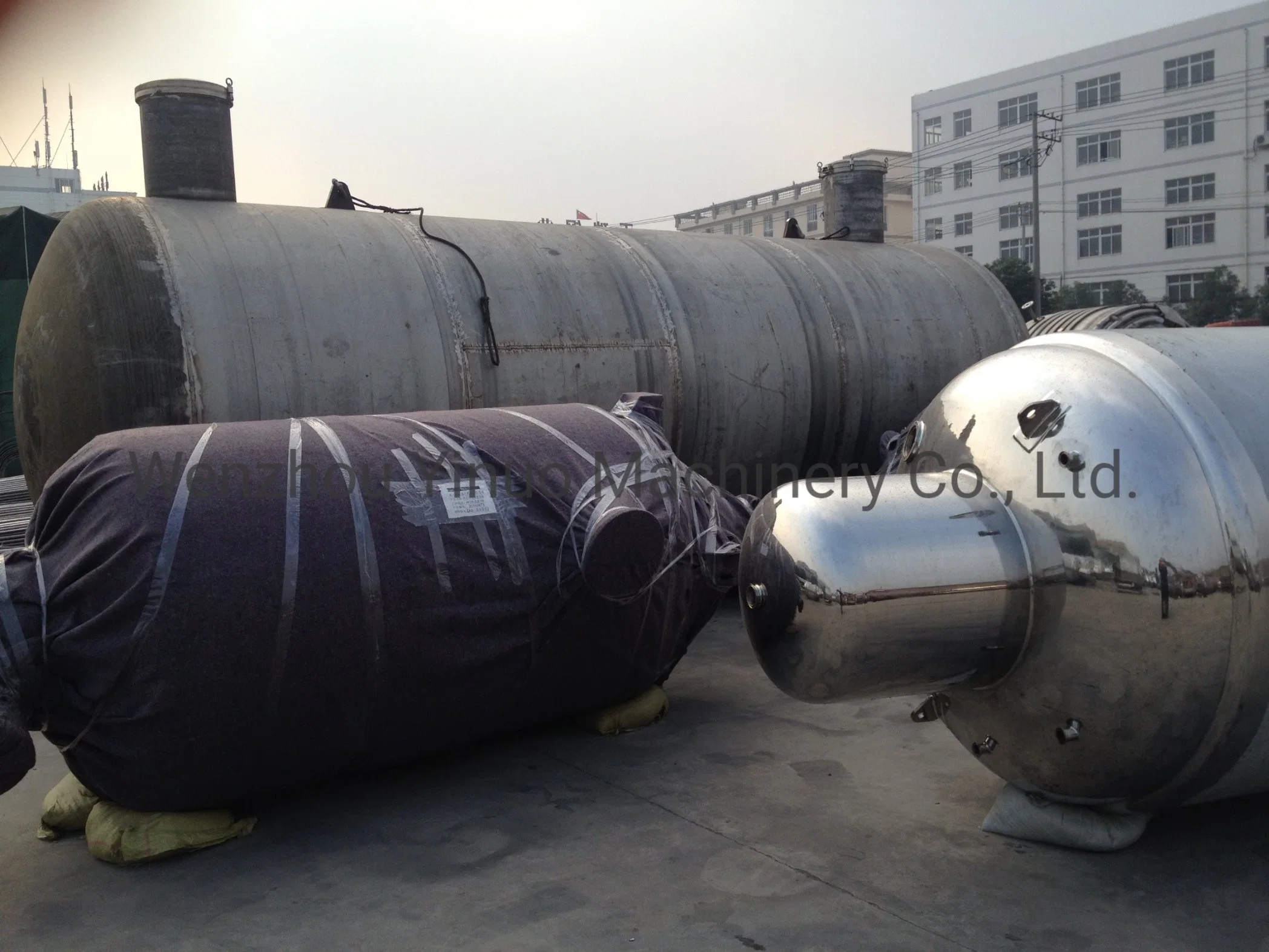 Milking Machine Pressure Vessel Seman Container SS304/316L Juice Liquid Storage Tank