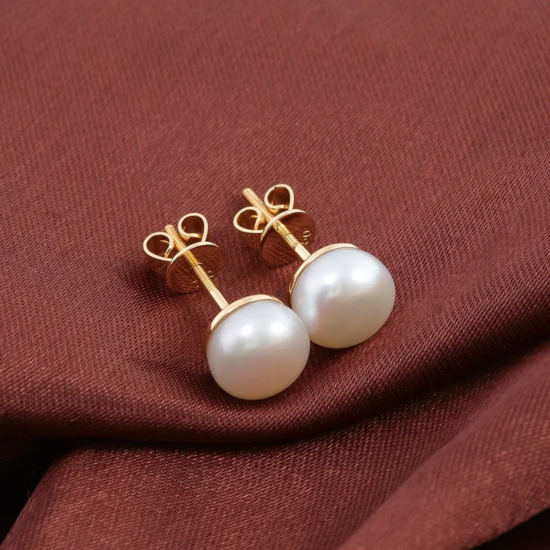 La Provenza joyas 2022 Nueva Venta caliente 18K Gold Pearl Earrings señoras regalo compromiso