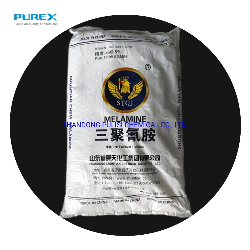 Good Quality CAS 108-78-1 Melamine Powder 99.8% for MDF Board
