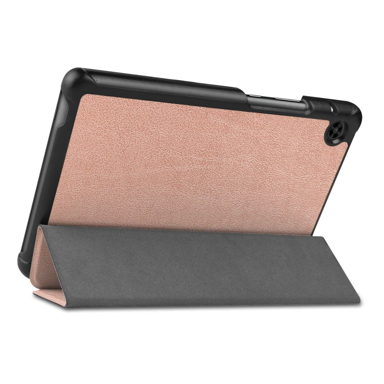Tri-Folding Tablet Case Caster Style Smart Stand Case for Honor Pad X7 8'' 2021