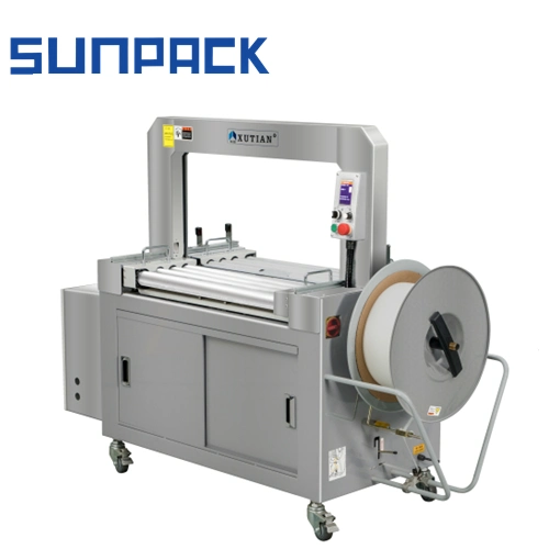 Iron Roller Desktop Strapping Machine for Strapping Packaging of Heavy Product Production Lines
