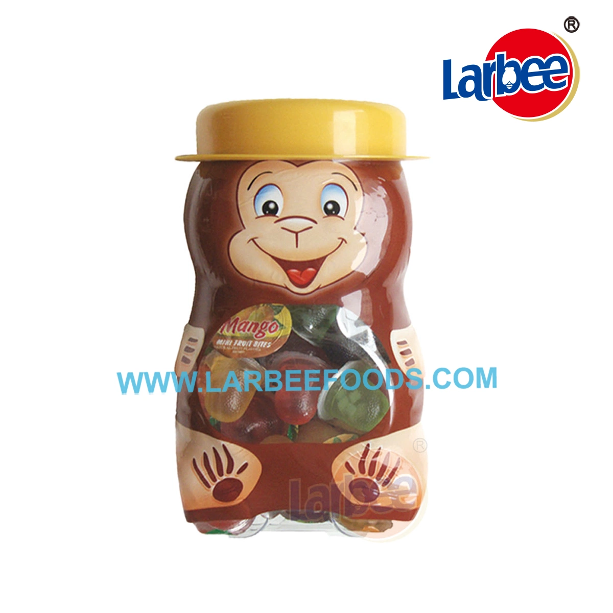 Wholesale/Supplier 28g Mango Falvor Fruit Jelly in Money Jar for Kids