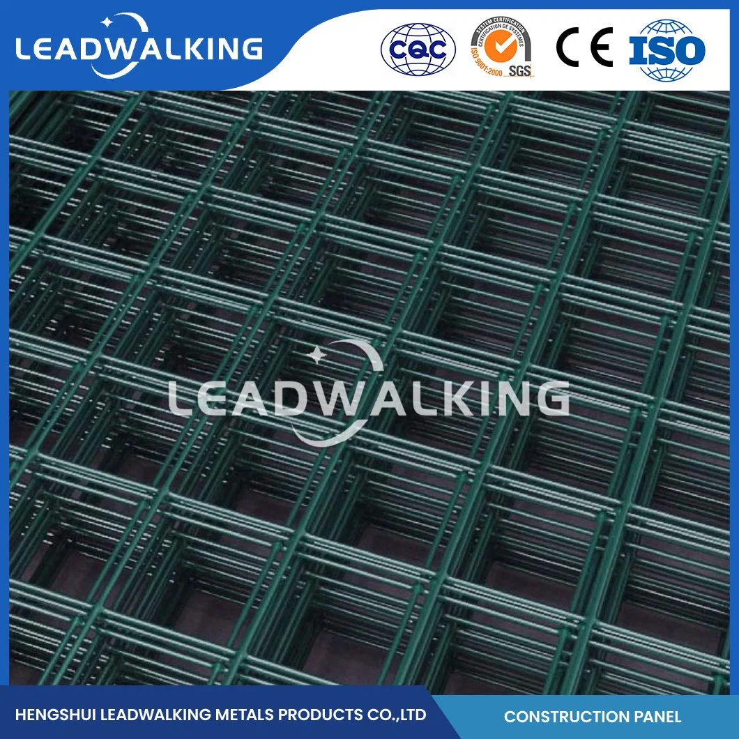 Leadwalking Eco-Friendly Welded Mesh Panel Fabricators Sample Available Heavy-Duty Welded Mesh Panel China HRB335/400/500 etc Welded Wire Mesh Fence Panels