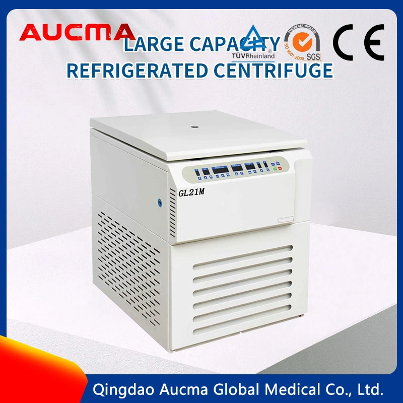 China Laboratory Large Capacity Blood Refrigerated Centrifuge Machine