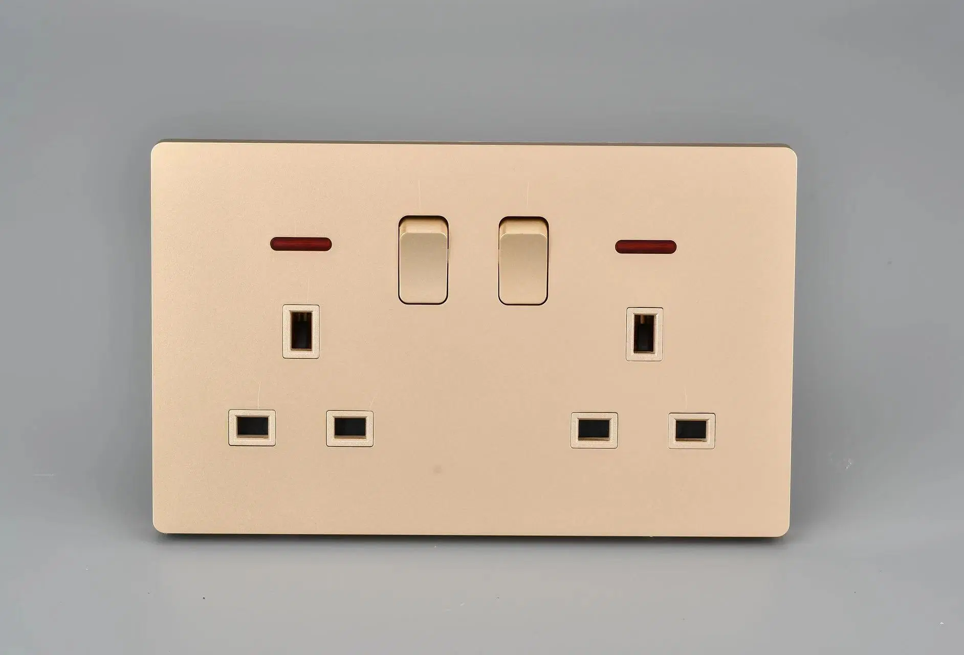 Bingoelec UL Listed 3 Way Dimmer Light Switch/Dimmer Switcheurope Model Touch Switch Home Electric Plugs Schuko Wall Socket with USB Ports