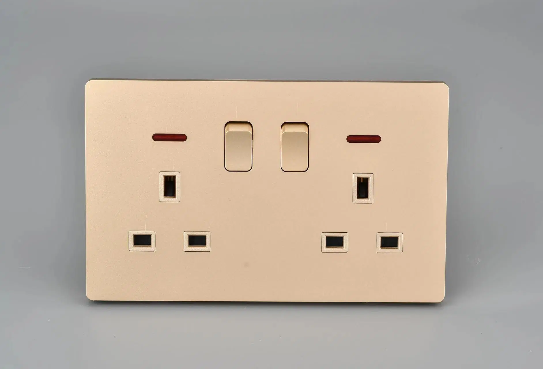 Bingoelec Interrupteur Variateur de Lumière 3 Voies/Interrupteur Variateur Modèle Européen Interrupteur Tactile Prises Électriques Murales Schuko avec Ports USB