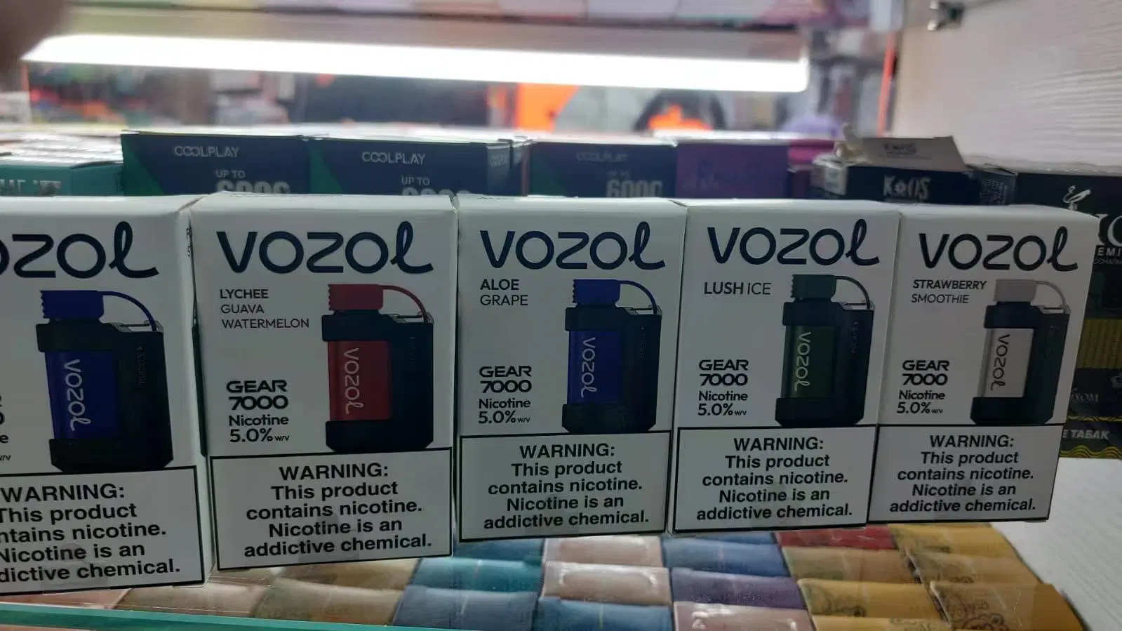 Zovoo Dragbar B5000 Einweg-Vape Gear 7000 Puff Wiederaufladbare Einweg 10000 Gear 50mg Einweg-Pod elegante Vape 2%0%Nikotin Energie KK Vape