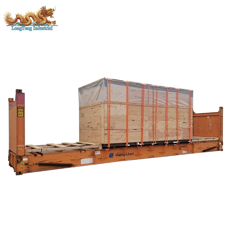 Used 40 FT Flat Rack Shipping Container for Sale in Stock