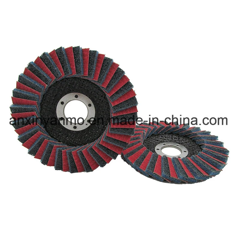 Non-Woven Material with Abrasive Cloth Polishing Pad