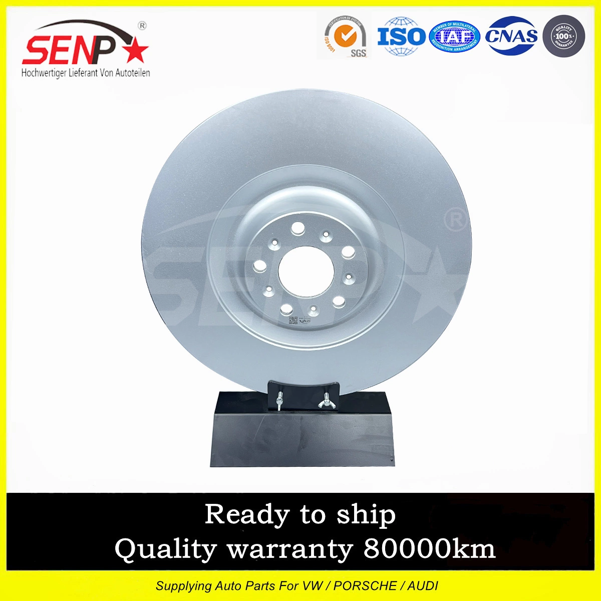 OEM 3W0 615 301 K Senp High quality/High cost performance  Auto Parts Brake System Front Brake Disc 405mm for Bentley Continental Gt 04- 3W0615301K