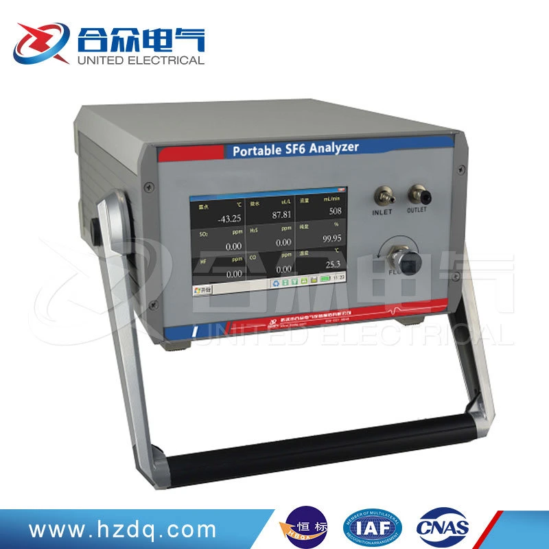 Sf6 Gas Dew Point Purity Decomposition Product Test Equipment/Analyzer