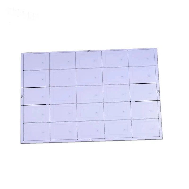 Fabricante de China a bajo precio de la tarjeta RFID de PVC Dry/Wet de plástico de los inlays de proximidad 125 kHz T5577 Hoja Inlay RFID tarjetas inteligentes