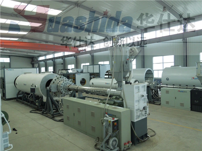 HDPE Casing/Jacket Pipe Extrusion Line/Equipment/Machine for Polyurethane Preinsulated Pipe Ppu