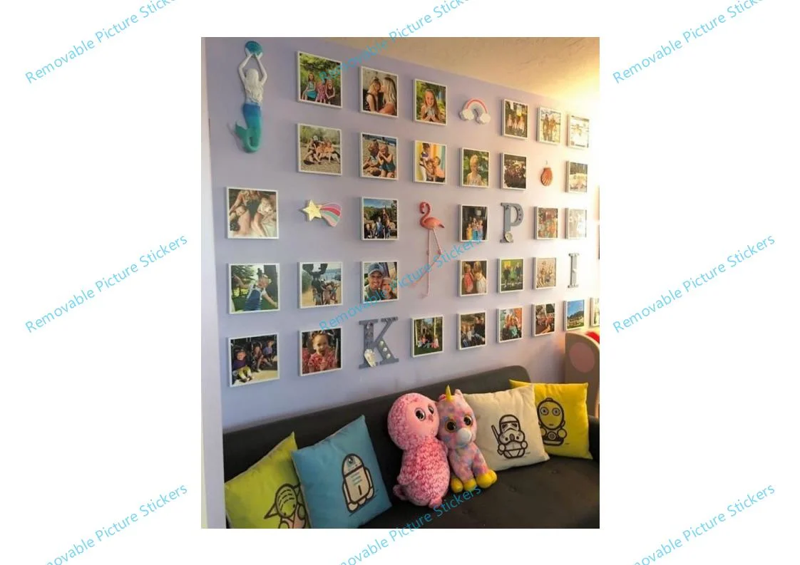 Removable Picture Sticker Strips Picture Hanging Strips