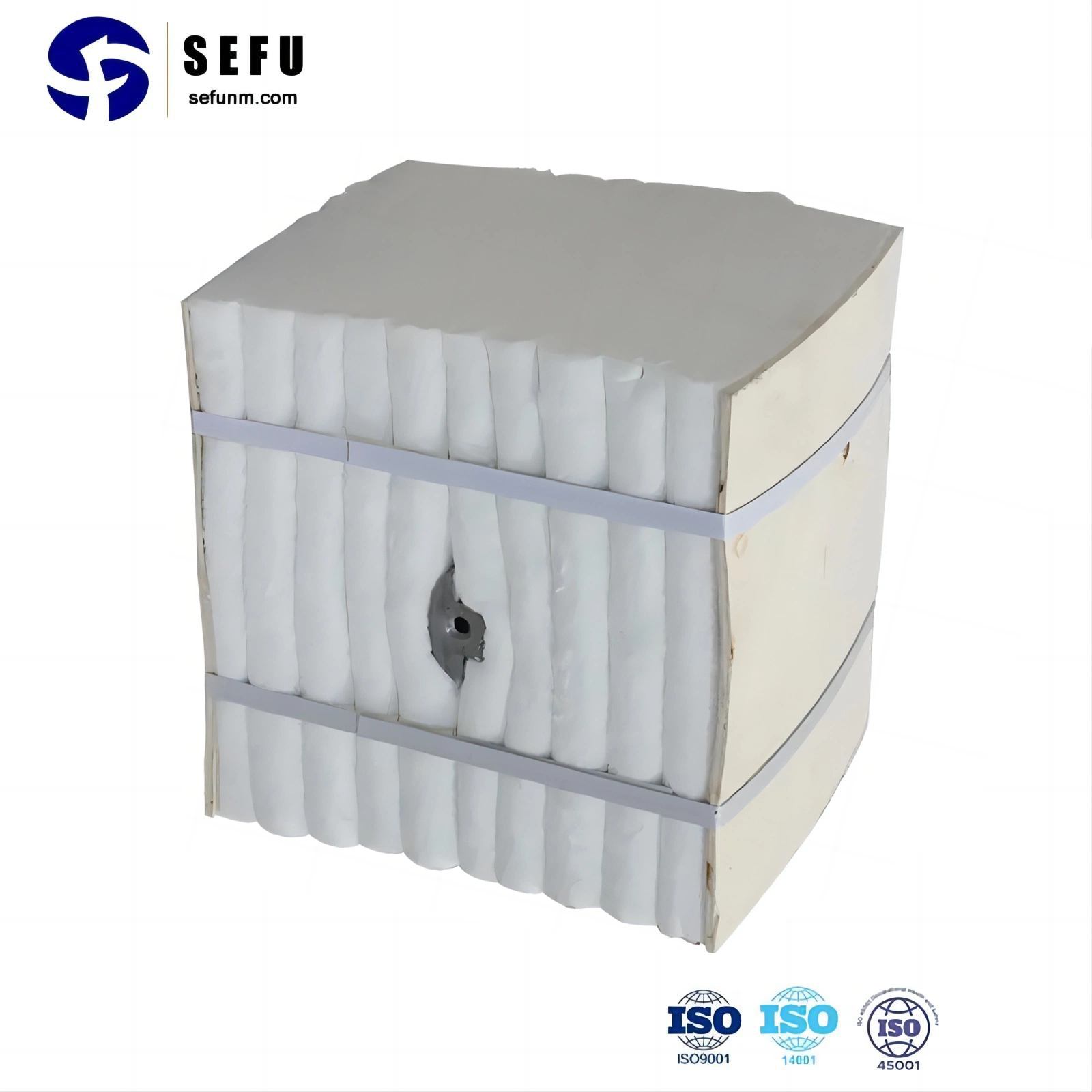 Fiber Heating Module Manufacturer Refractory Insulation Aluminum Silicate Ceramic Modules