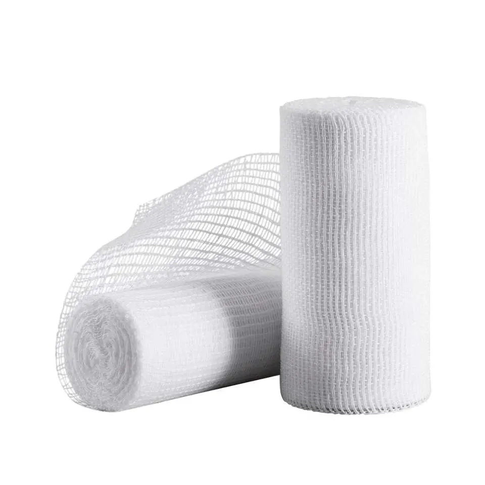 High quality/High cost performance  Cotton Rolled Conforming Gauze Bandage Single Package