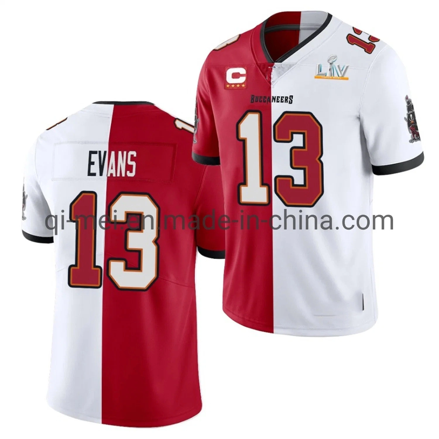 2021 Super Bowl LV Champions Mike Evans Buccaneers Mens Womens Kids Football Jerseys