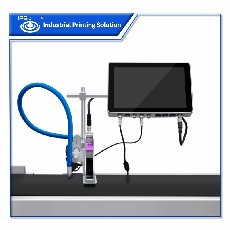 Fácil de operar de IPS8810 multifuncional Digital Máquina de impresión de inyección de tinta Tij para caja de cartón Industrial