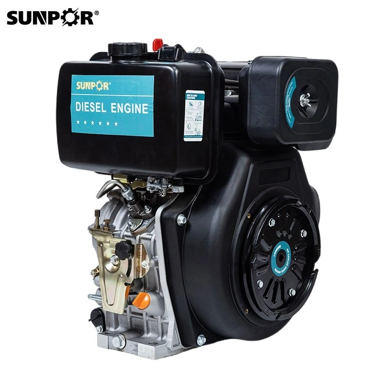 Sp1100fe 10kw Portable Air Cooled China Diesel Engine Supplies with Electric Start