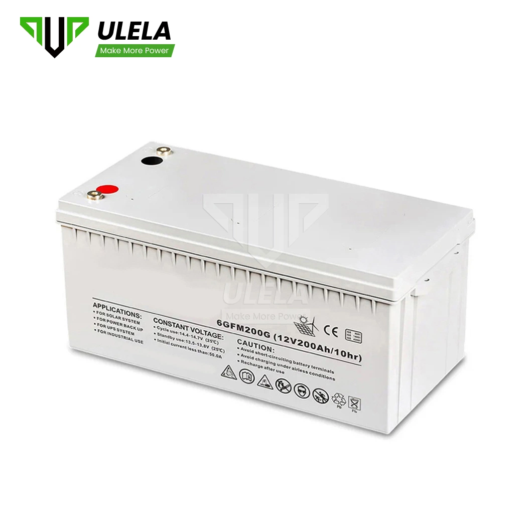Ulela Sodium Ion Battery Energy Storage Battery Factory 100 Ah 12V Lead Acid Battery China Lead Acid Batteries for Solar Charge