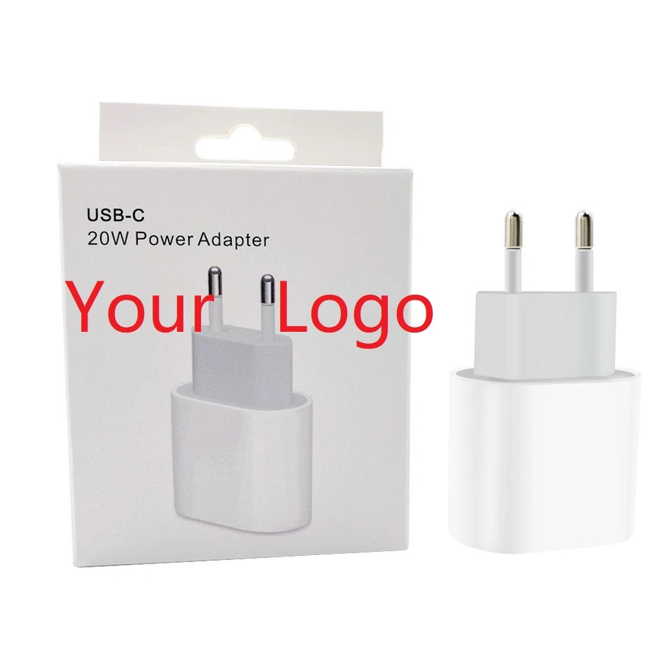 Customized EU Original Charging Head 20W USB C Mobile Phone Charger Plug Type C Adapter