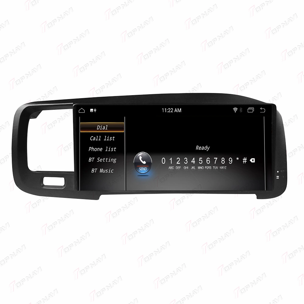 راديو سيارات Android لنظام الملاحة بالوسائط المتعددة Volvo S60 V60 V60 2011-2020 Navigation مشغل الفيديو
