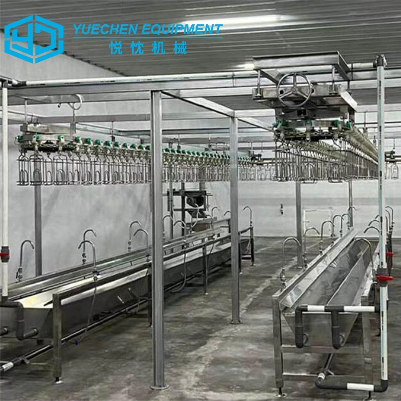 Africa Chicken Farm Equipment Slaughter Meat Processing Line Machine