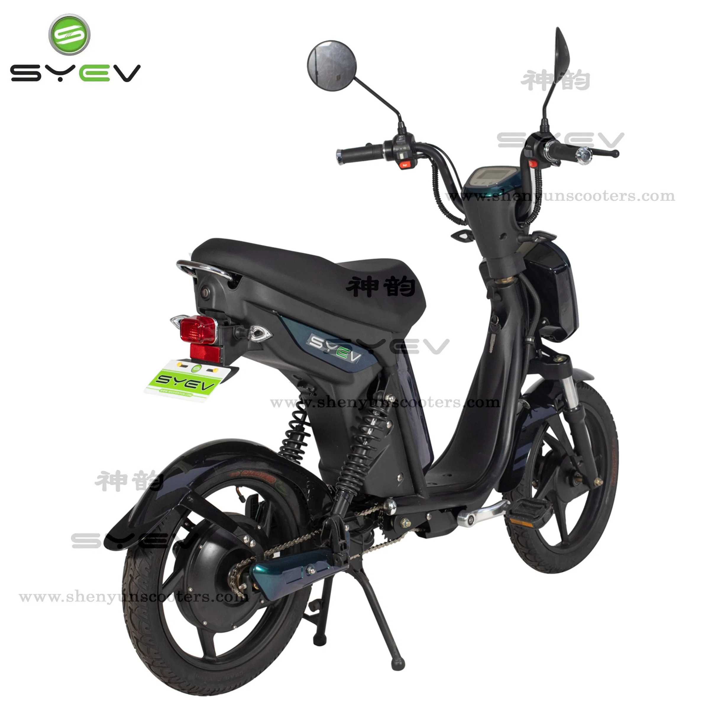 Syev Strong Endurance Electric Scooter 18" Tyre Electric Bike Electric Motorcycle 350W/500W DC Motor