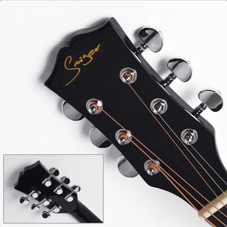 Smiger Brand Professional Upgrade Beginner Acoustic Guitar Pack for E-Shop Hot Sale Folk Guitar Acoustic