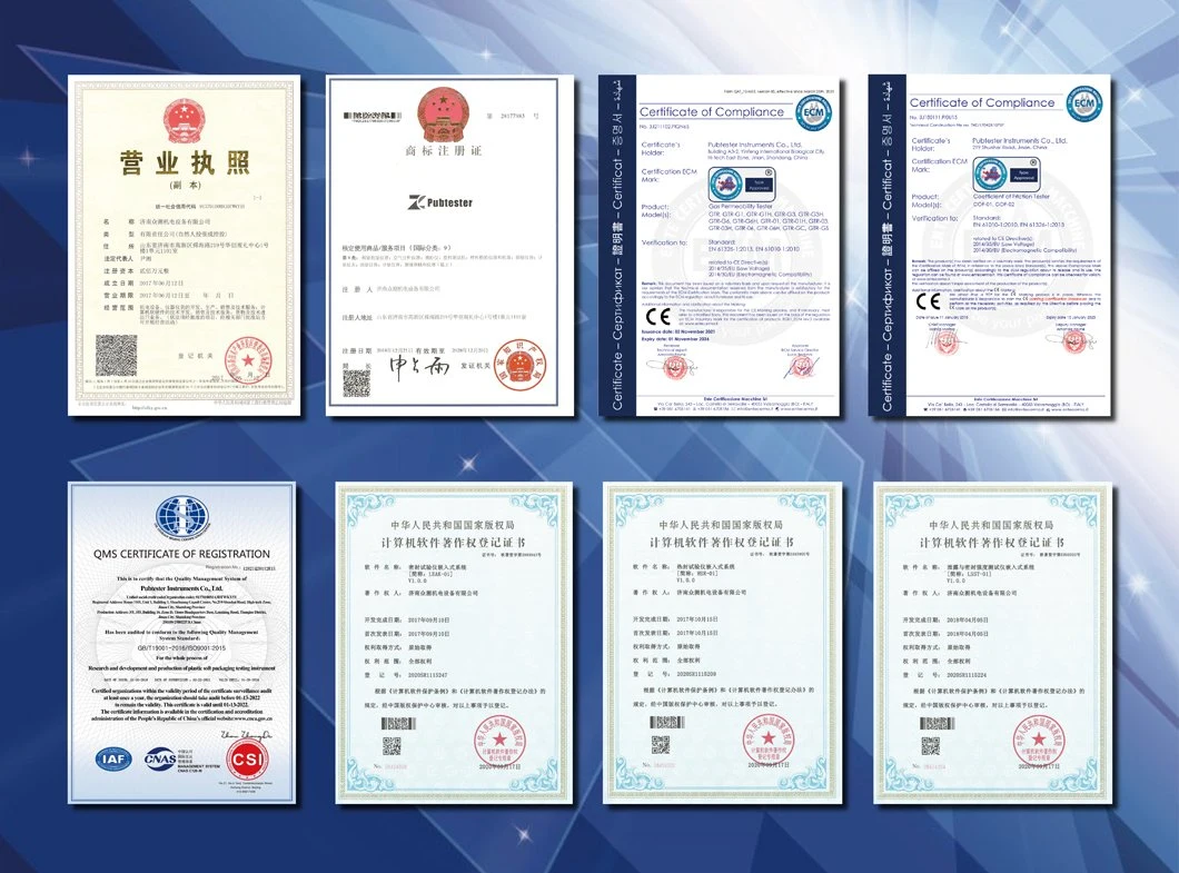 ISO ASTM Standard Thickness Tester Thickness Gauge for Plastic Film Plastic Sheet Diaphragm Non-Woven Fabric Paper