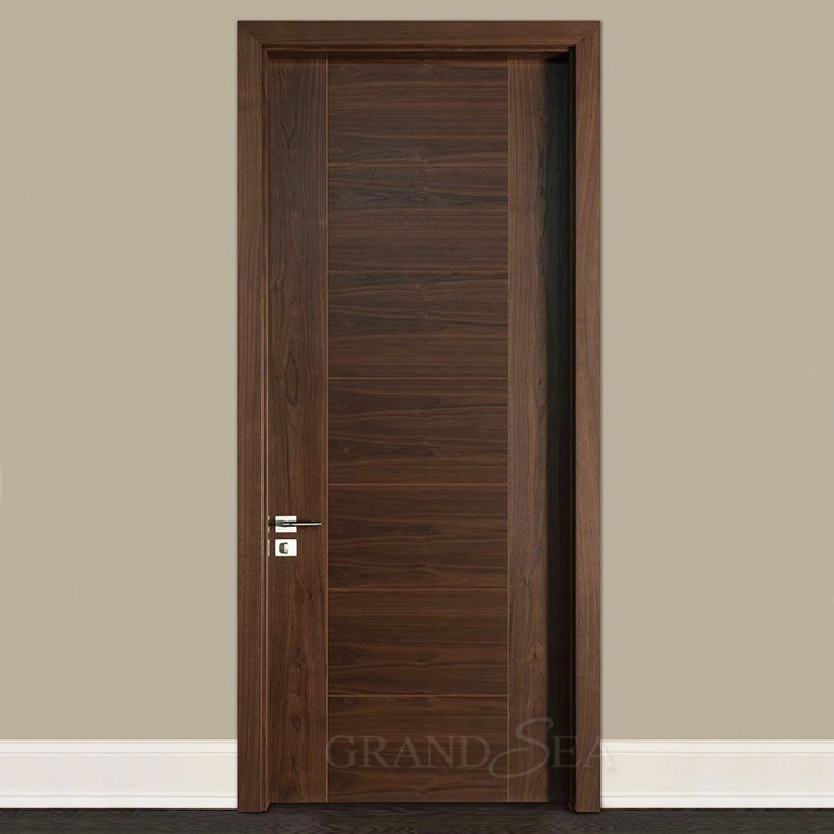 Wooden Interior Bathroom Door Mahogany Solid Wooden Door Luxury White Wood Door