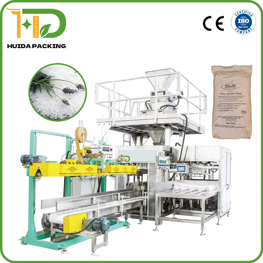 Comprar SAL del Mar muerto 20kg Bolsa Minerales máquina de embalaje multifunción De China Packaging Machinery Manufacturer