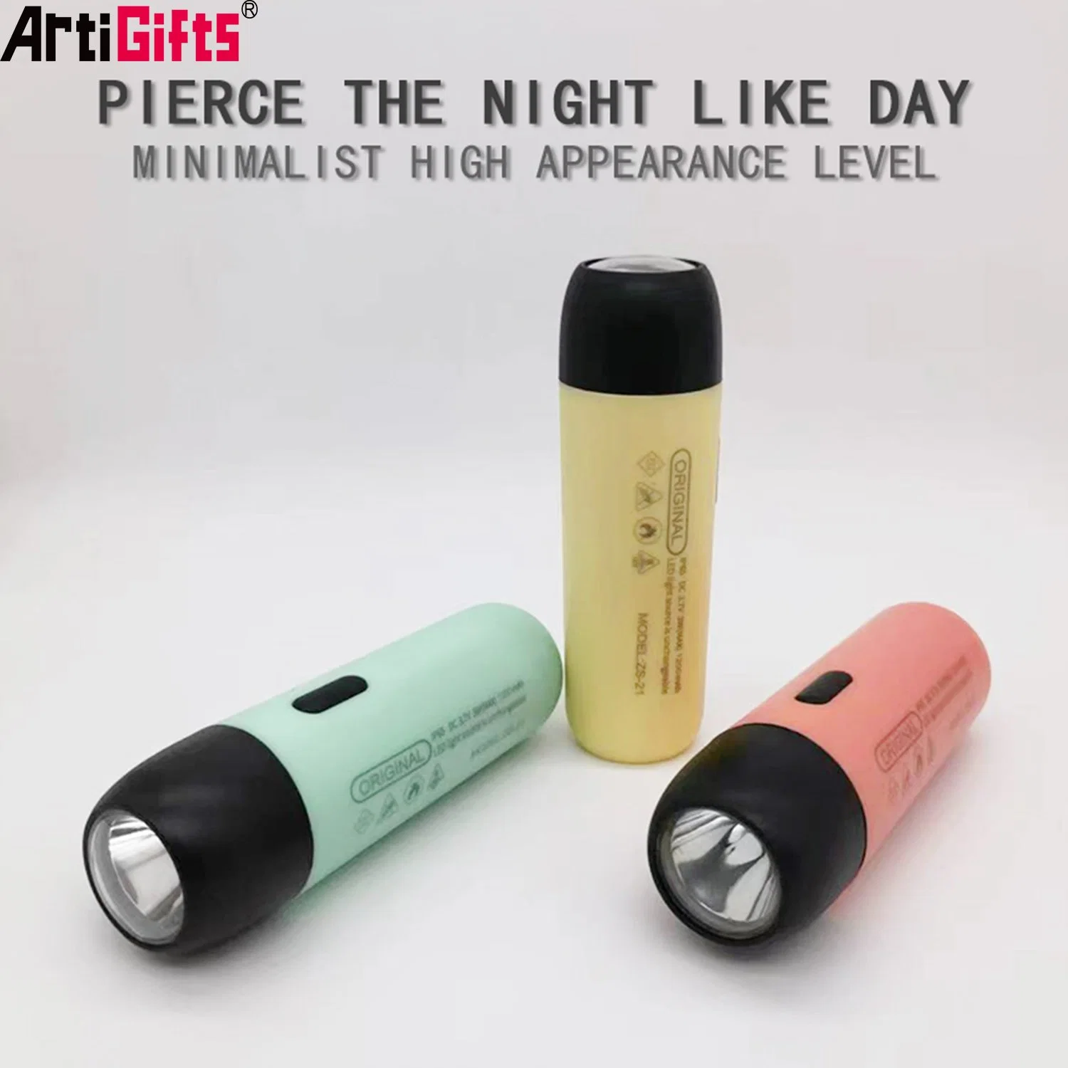 Mini High Powered Tactical Flashlights LED Camping Lamp 3W Multifunction Rechargeable Torch LED Flashlight for Picnic