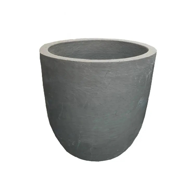 Sic Graphite Crucible Used for Low to Medium Frequency Induction Furnaces Melting