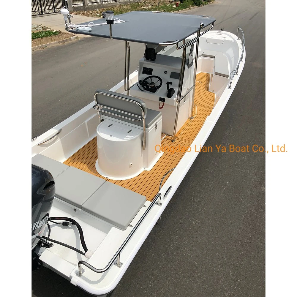 Liya 7.6m Classic Fiberglass Fishing Tender Boats for Sale