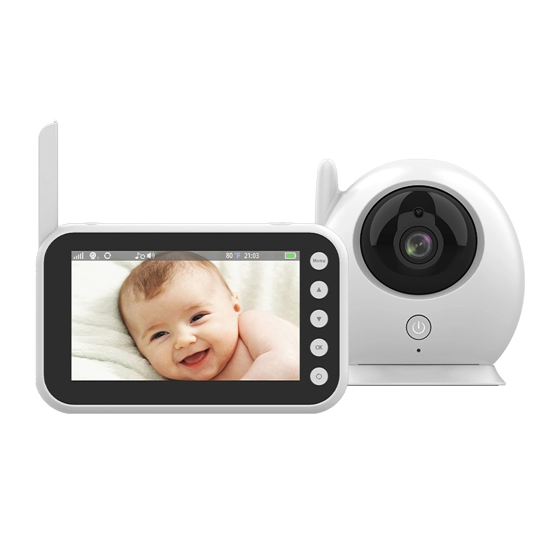 4.3inch Baby Monitor 2.4GHz Wireless Wide Angle Lens Two-Way Talkback Night Vision Baby Watching Camera