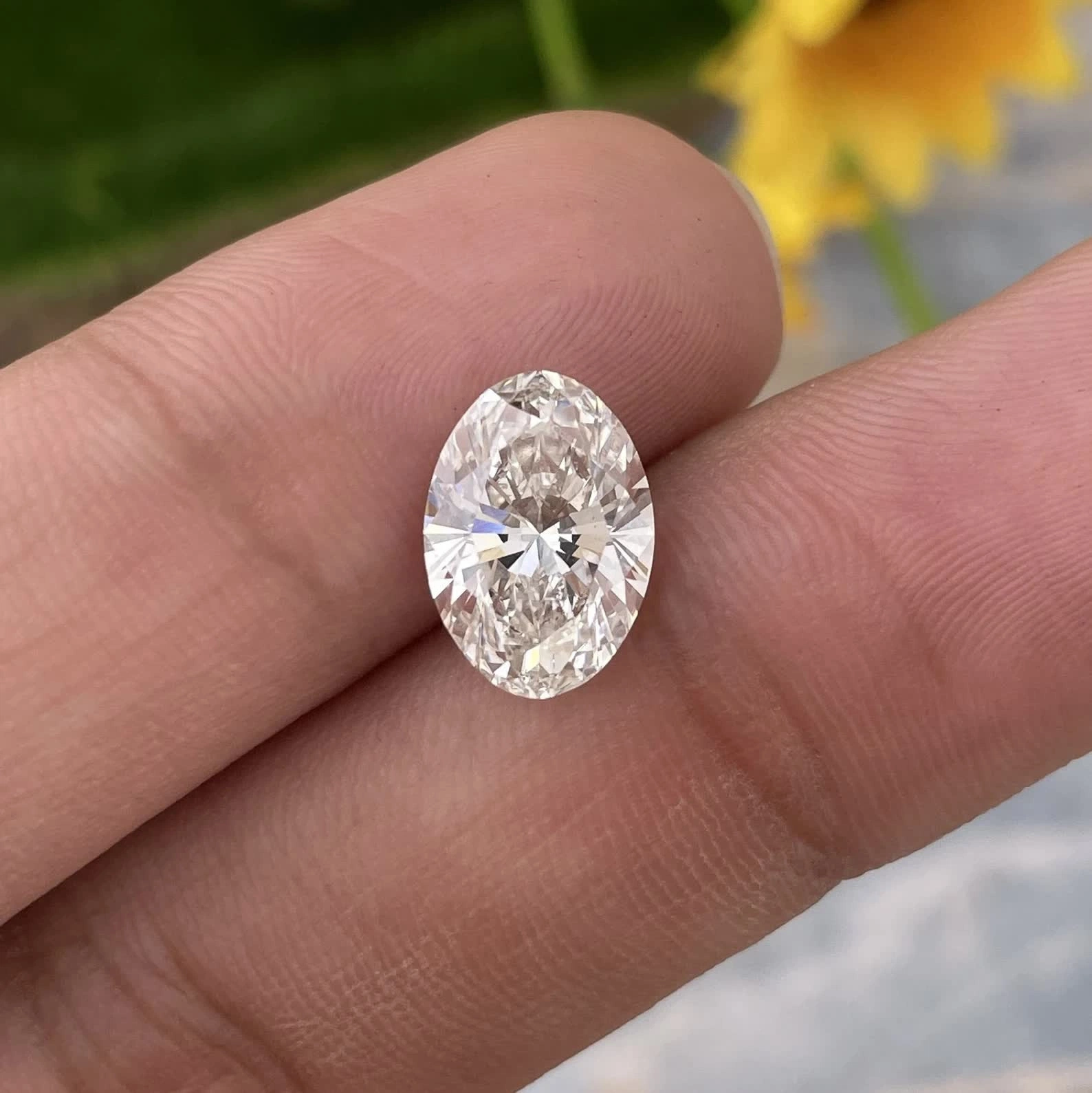 Oval Cut 0.3-8.0 Carat Vvs Def Loose Diamond Loose Diamond with Gra Certificate for Jewelry Making