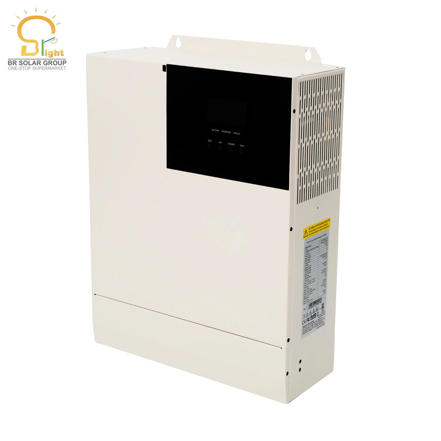 système d'alimentation solaire 24 V avec batterie au lithium hors réseau 10 kw Réseau externe