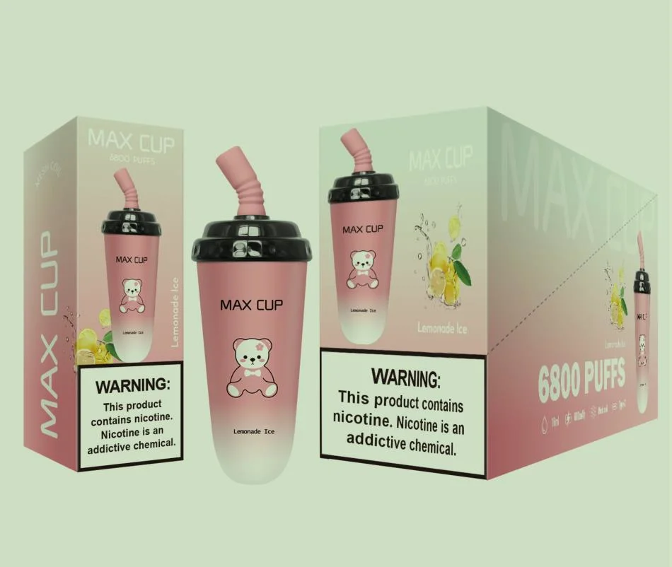 Original Max Cup 6800 Puffs Disposable Vape Pod Mini Cups Rechargeable Milk Tea Cup E Cig with Low Price

كأس ماكس الأصلي 6800 سحبة سجائر إلكترونية قابلة للتصرف بود ميني كأس قابلة لإعادة الشحن كأس شاي بالحليب بسعر منخفض