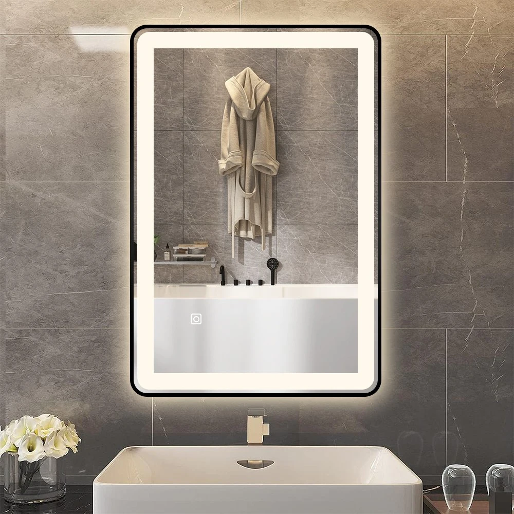 Anti-Fog Bathroom Mirror Home Decoration with LED Light Mirror