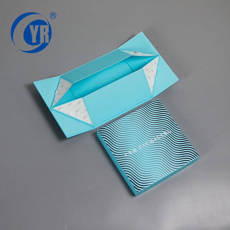 Custom Cheap Price Professional Foldable Flat Paper Gift Packaging Box with Logo