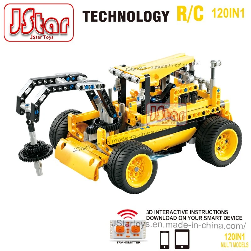 Jstar Technology RC 120 In1 Assembly 468PCS Building Blocks Stem Technic DIY Bricks Sets for Kids Learning Engineering Construction Toys Gifts Block