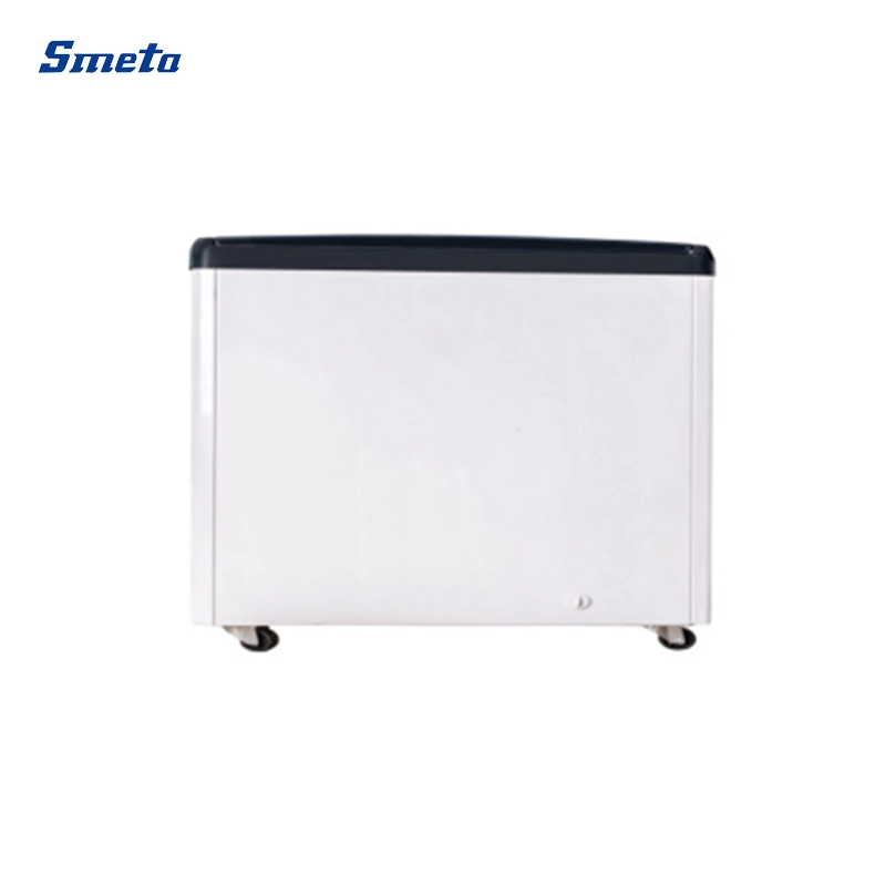 Smeta 256L Small Size Refrigerator Horizontal Freezer for Home and Commercial