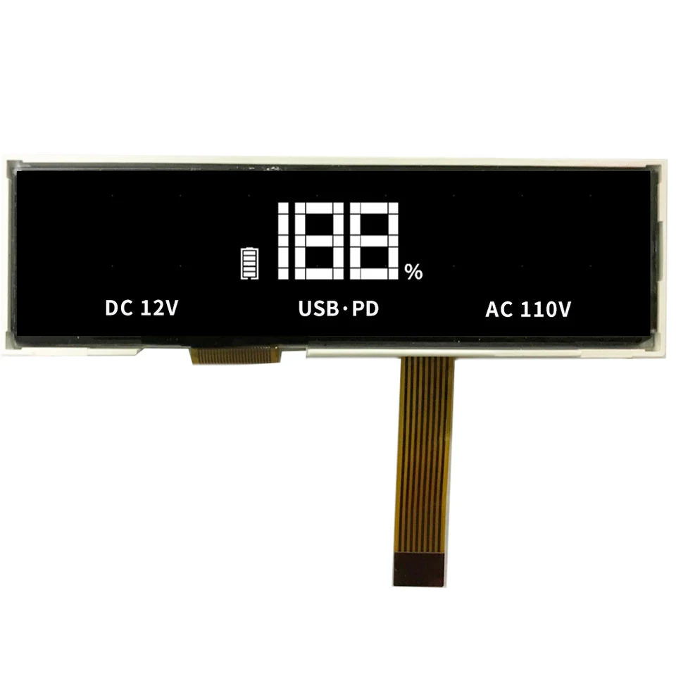 Custom Connector Mono LCD Display LCM Segment Module for E-Bike