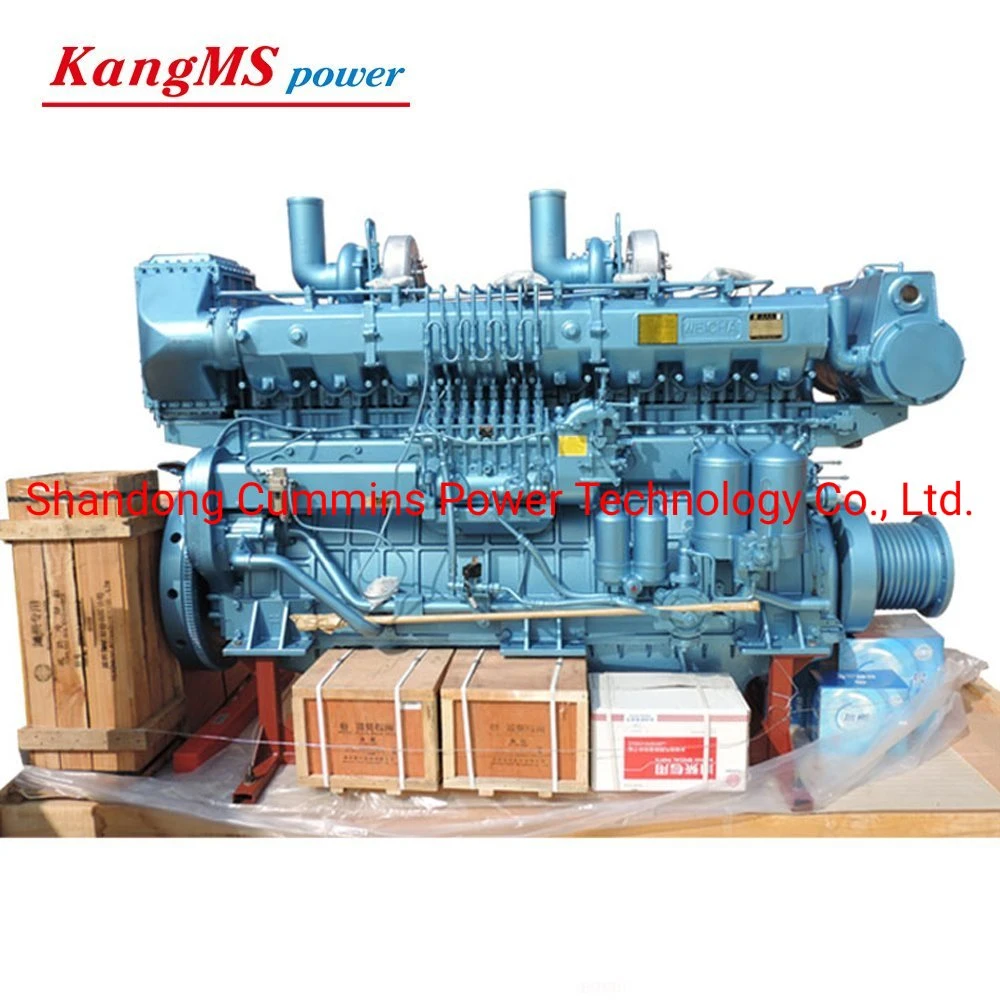 Weichai Marine Engine 818HP Medium Speed Diesel Engine