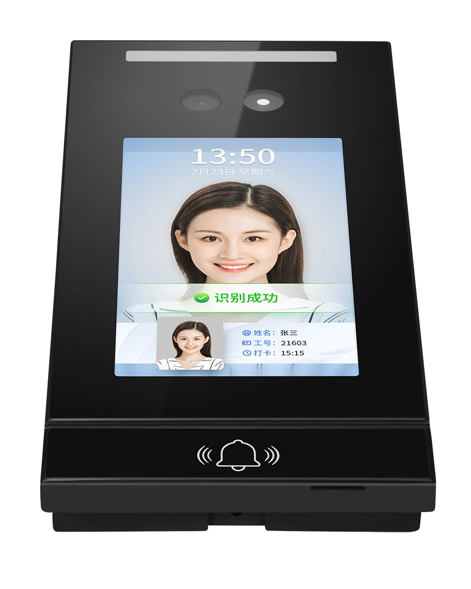 Linux 5 Inch Wireless Wired Time Attendance Card Reader 13.56mnz NFC RFID Door Access Control System Face Reader Free API/Sdk