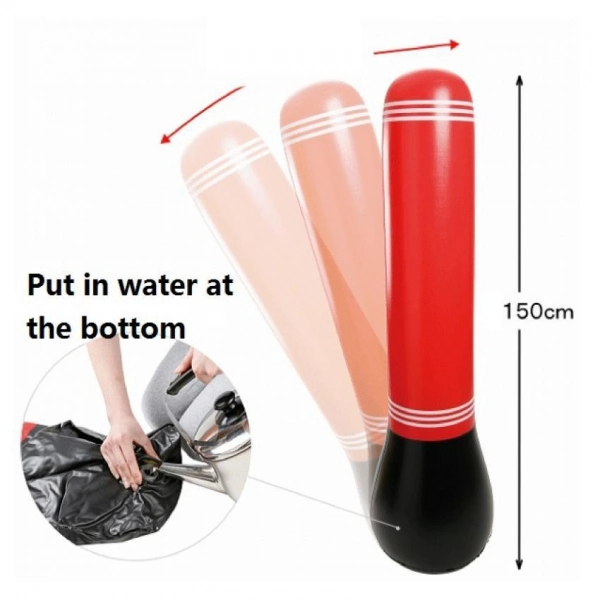 Bolsa inflable de punching Kicking Boxing Toy