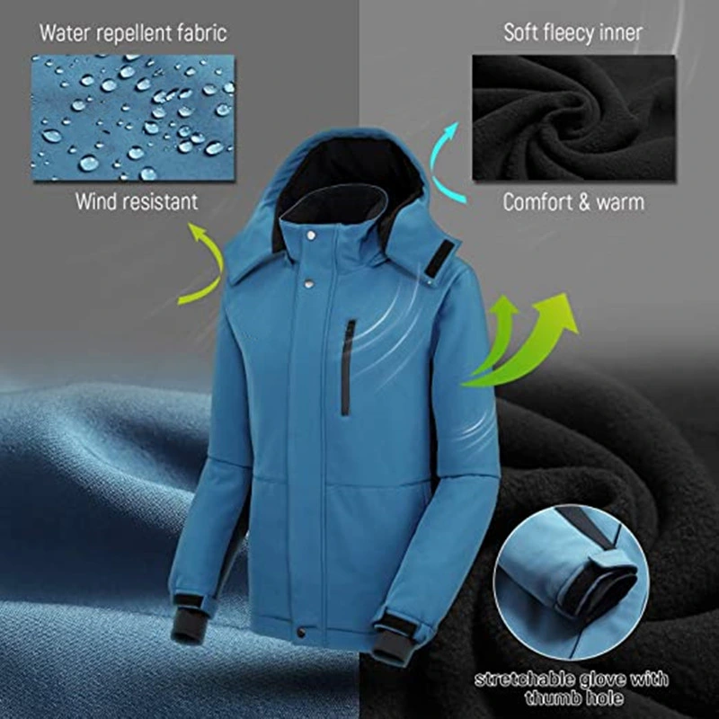 Wholesale/Supplier USB Electricity Heated Winter Ski Coats Heating Safety Heated Jacket